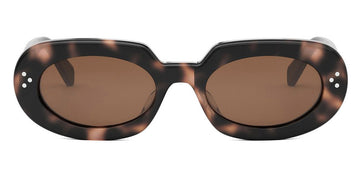 Celine® CL40276U CLN CL40276U 53e 54 - Shiny Havana Lenses Brown Organic Sunglasses