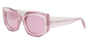 Celine® CL40277I CLN CL40277I 72Y 54 - Shiny Light Pink / Violet Sunglasses