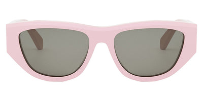 Celine® CL40278U CLN CL40278U 72A 55 - Shiny Light Pink / Smoke Sunglasses