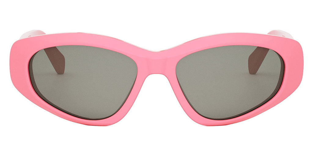 Celine best sunglasses CL40022F 72W Light Pink with green lenses 58/14/150