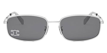 Celine® CL40285U CLN CL40285U 16a 60 - Shiny Palladium / Lenses Smoke Organic Sunglasses