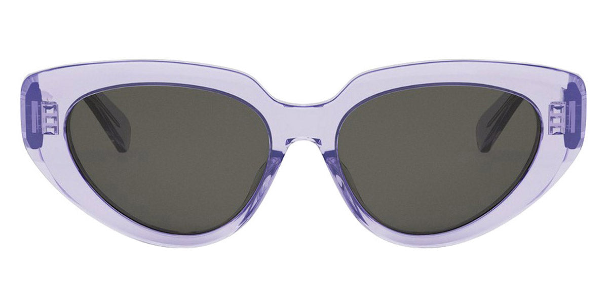 Celine® CL40286F CLN CL40286F 78a 54 - Shiny Lilac / Lenses Smoke Organic Sunglasses