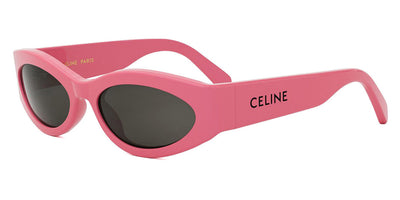 Celine® CL40288I CLN CL40288I 74a 56 - Pink / Other / Lenses Smoke Organic Sunglasses