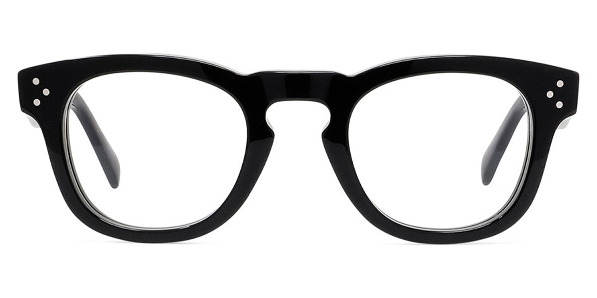 Celine® CL50049I CLN CL50049I 001 51 - Shiny Black Eyeglasses