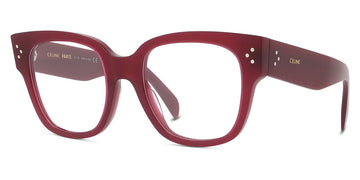 Celine® CL50066I CLN CL50066I 069 53 - Shiny Bordeaux Eyeglasses