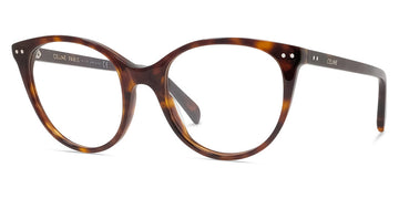 Celine® CL50068I CLN CL50068I 052 52 - Shiny Dark Havana Eyeglasses