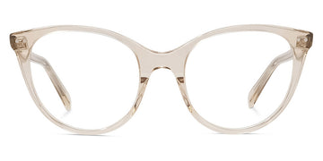 Celine® CL50068I CLN CL50068I 057 52 - Shiny Transparent Khaki Eyeglasses