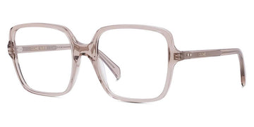 Celine® CL50076I CLN CL50076I 059 57 - Shiny Transparent Taupe Eyeglasses