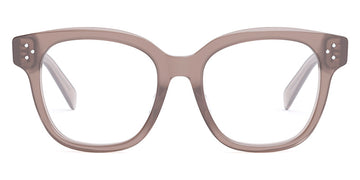 Celine® CL50086I CLN CL50086I 045 51 - Shiny Milky Hazelnut Eyeglasses