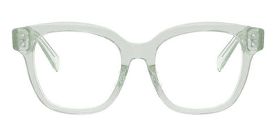 Celine® CL50086I CLN CL50086I 093 51 - Shiny Lime Transparent / Lenses Clear Organic Eyeglasses