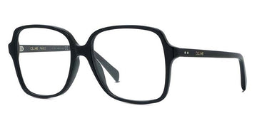 Celine® CL50088I CLN CL50088I 001 55 - Shiny Black Eyeglasses