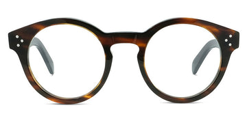 Celine® CL50091I CLN CL50091I 056 49 - Shiny Flamed Havana Eyeglasses