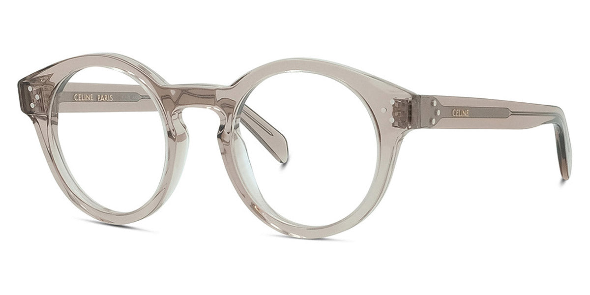 Celine® CL50091I CLN CL50091I 059 49 - Shiny Transparent Taupe Eyeglasses