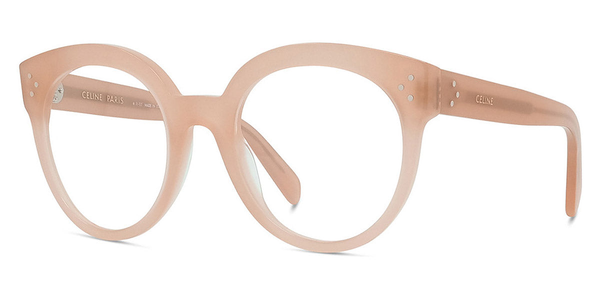 Celine® CL50093I CLN CL50093I 072 52 - Shiny Milky Pink Eyeglasses