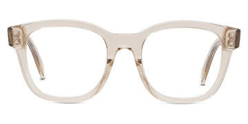 Celine® CL50098I CLN CL50098I 057 50 - Shiny Transparent Champagne Eyeglasses