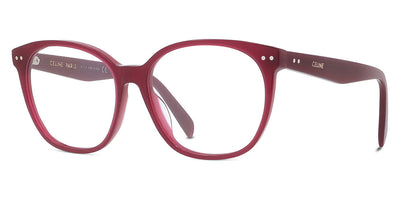 Celine® CL50099I CLN CL50099I 069 55 - Shiny Milky Burgundy Eyeglasses