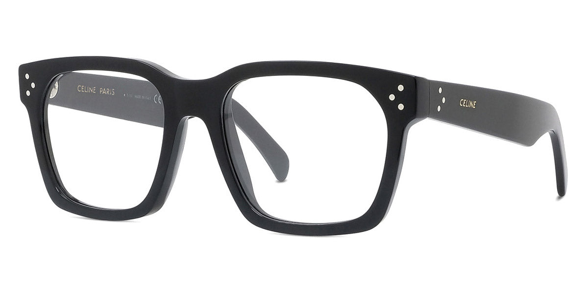 Celine® CL50103I CLN CL50103I 001 54 - Shiny Black Eyeglasses