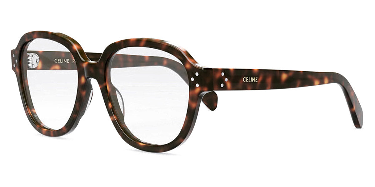 Celine® CL50107I CLN CL50107I 052 54 - Shiny Havana Eyeglasses