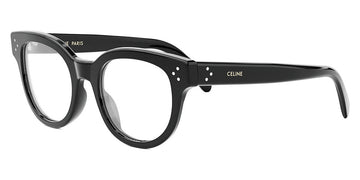 Celine® CL50109I CLN CL50109I 001 51 - Shiny Black Eyeglasses