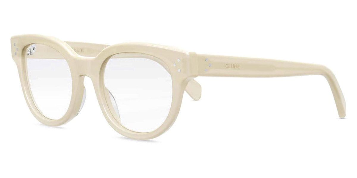 Celine® CL50109I CLN CL50109I 025 51 - Shiny White Eyeglasses