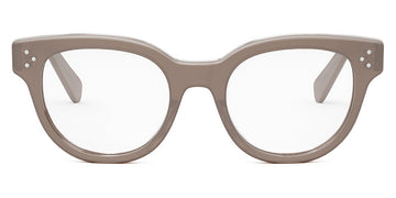 Celine® CL50109I CLN CL50109I 045 51 - Shiny Milky Hazelnut Eyeglasses