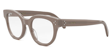 Celine® CL50109I CLN CL50109I 045 51 - Shiny Milky Hazelnut Eyeglasses