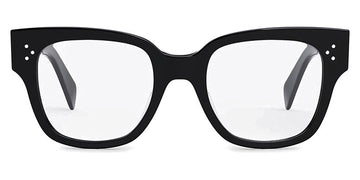 Celine® CL50110U CLN CL50110U 001 52 - Shiny Black Eyeglasses