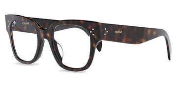 Celine® CL50110U CLN CL50110U 052 52 - Shiny Havana Eyeglasses