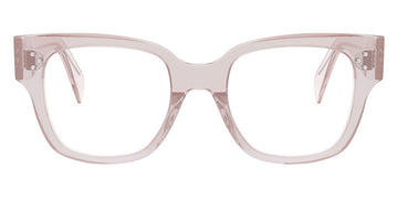 Celine® CL50110U CLN CL50110U 072 52 - Shiny Light Pink / Lenses Clear Organic Eyeglasses