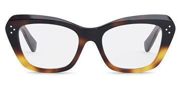 Celine® CL50112I CLN CL50112I 056 52 - Shiny Gradient Havana Eyeglasses