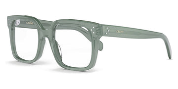 Celine® CL50114I CLN CL50114I 093 53 - Shiny Transparent Sage Eyeglasses