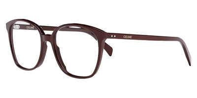 Celine® CL50115I CLN CL50115I 069 55 - Shiny Milky Bordeaux Eyeglasses