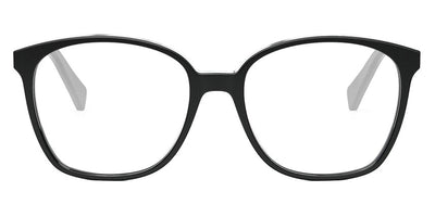 Celine® CL50115I CLN CL50115I 001 55 - Shiny Black / Lenses Clear Organic Eyeglasses