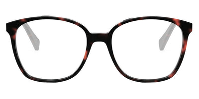 Celine® CL50115I CLN CL50115I 052 55 - Shiny Dark Havana / Lenses Clear Organic Eyeglasses