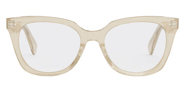 Celine® CL50116I CLN CL50116I 057 52 - Shiny Transparent Beige Eyeglasses