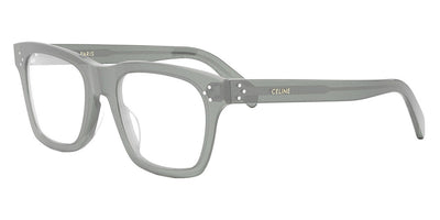 Celine® CL50119I CLN CL50119I 096 52 - Shiny Green / Lenses Clear Organic Eyeglasses