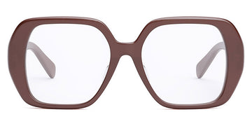 Celine® CL50122F CLN CL50122F 069 55 - Shiny Milky Burgundy Eyeglasses