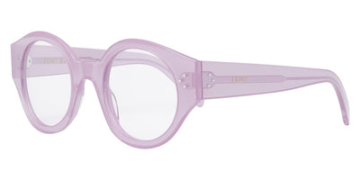 Celine® CL50123I CLN CL50123I 078 48 - Shiny Opal Lilac Eyeglasses