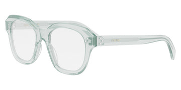 Celine® CL50124I CLN CL50124I 093 52 - Shiny Lime Transparent Eyeglasses