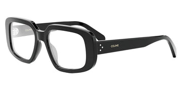 Celine® CL50143I CLN CL50143I 001 54 - Shiny Black Eyeglasses