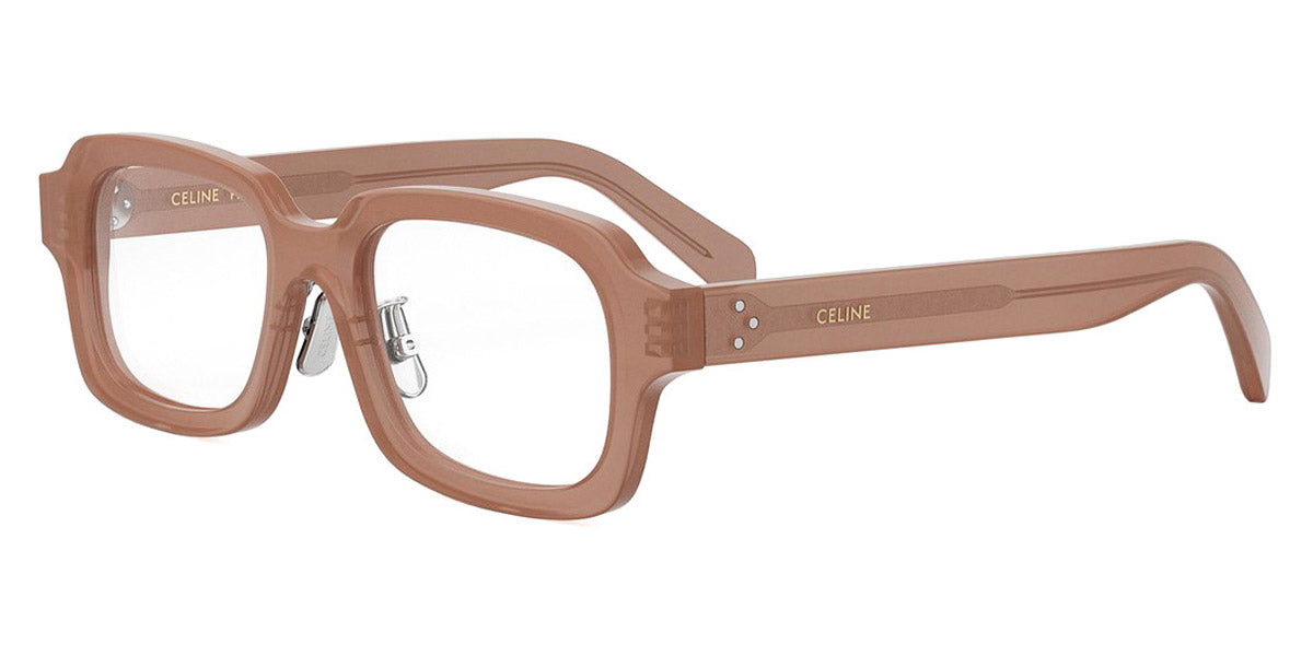 Celine® CL50153F CLN CL50153F 045 52 - 045 Shiny Opaline Pink Eyeglasses