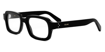 Celine® CL50153I CLN CL50153I 001 51 - 001 Shiny Black Eyeglasses