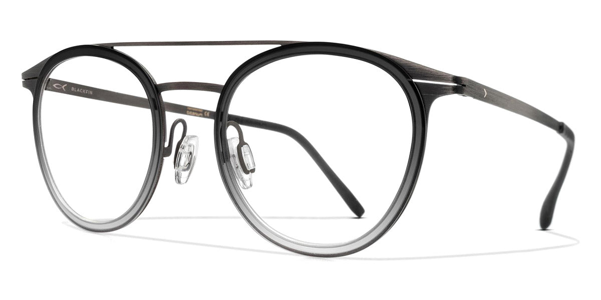 Blackfin® CLEAR LAKE BLF CLEAR LAKE 1422 49 - Brushed Gunmetal/Gradient Smoke Eyeglasses