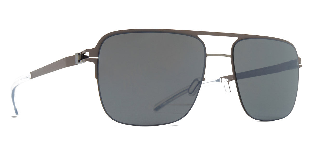 Mykita® COLBY MYK COLBY Shiny Graphite/Mole Grey / Mirror Black 55 - Shiny Graphite/Mole Grey / Mirror Black Sunglasses