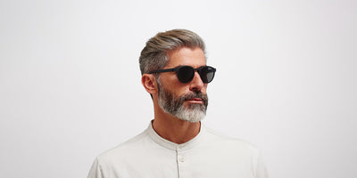 Mykita® COLEMAN MYK COLEMAN MD1 Pitch Black / Dark Grey Solid 51 - MD1 Pitch Black / Dark Grey Solid Sunglasses