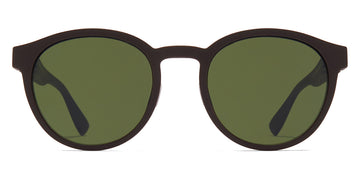 Mykita® COLEMAN MYK COLEMAN MD22 Ebony Brown / Green Solid 51 - MD22 Ebony Brown / Green Solid Sunglasses