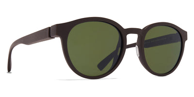 Mykita® COLEMAN MYK COLEMAN MD22 Ebony Brown / Green Solid 51 - MD22 Ebony Brown / Green Solid Sunglasses