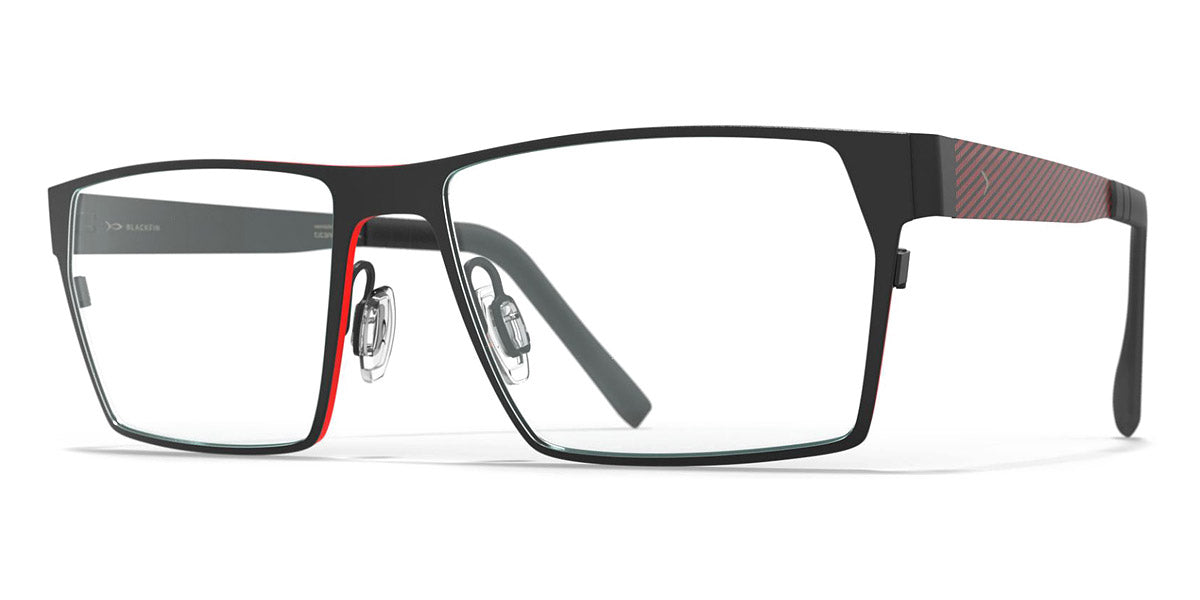 Blackfin® COMPTON BLF COMPTON 1469 55 - Matt Black/Fluo Red Eyeglasses