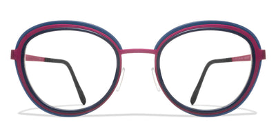 Blackfin® CORTES BLF CORTES 1089 49 - Red/Navy Blue Acetate Eyeglasses