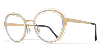 Blackfin® CORTES BLF CORTES 1096 49 - Gold/Crystal Acetate Eyeglasses